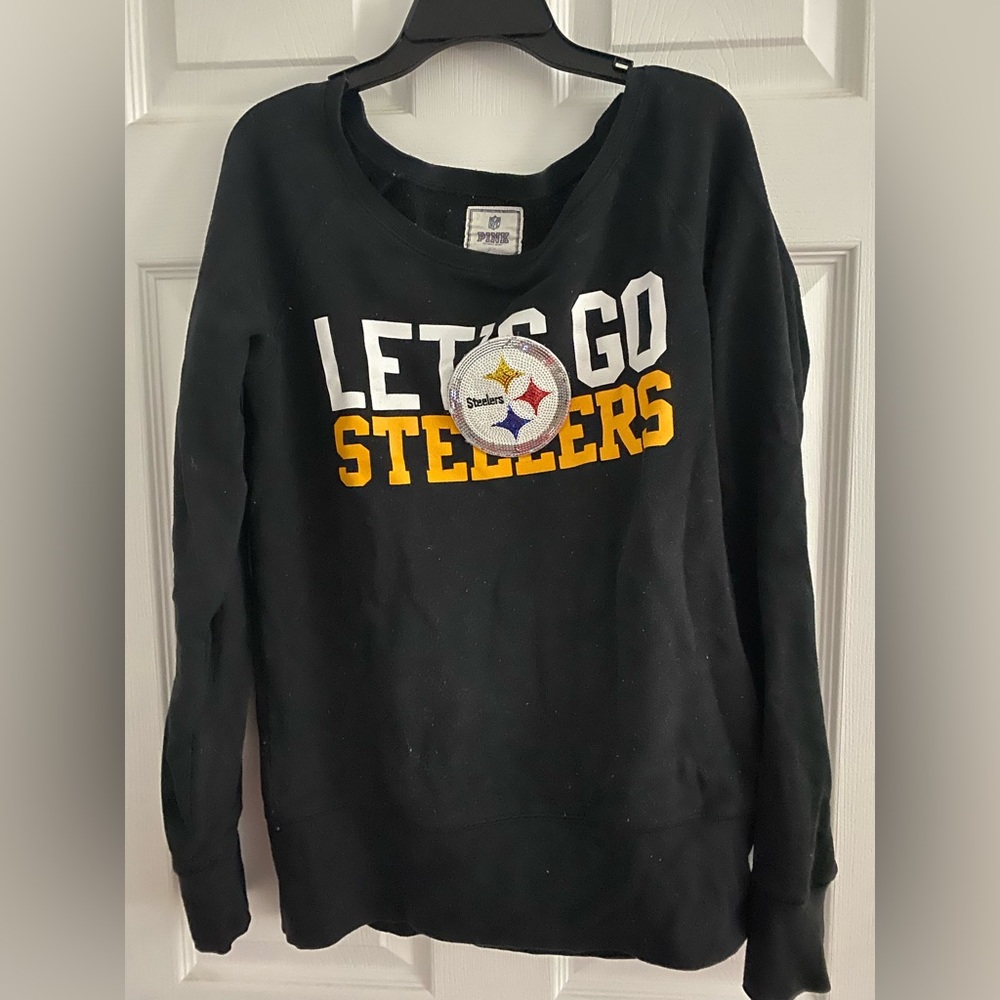 PINK VS Steelers Crewneck